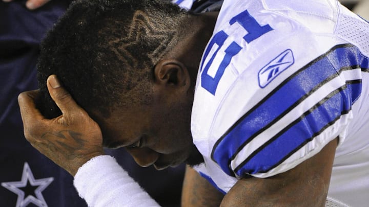 Dallas Cowboys cornerback Adam Jones along the sidelines during the third quarter against the Philadelphia Eagles.