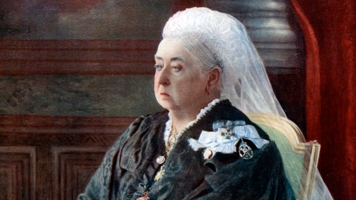 Queen Victoria wore a lot of black after her husband's death.