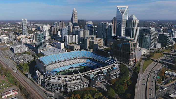 Bank of America Stadium, impianto della città di Charlotte Bank of America Stadium, impianto della città di Charlotte