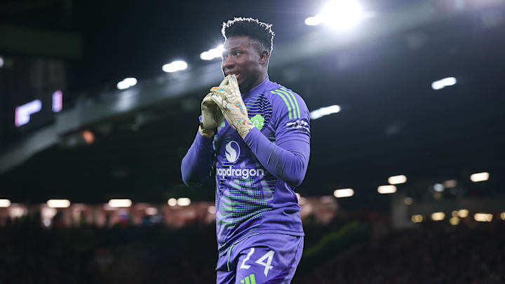 Onana é o goleiro do Manchester United