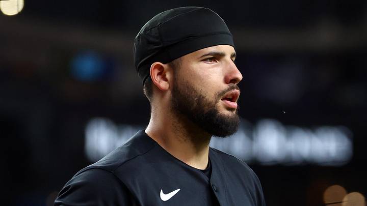 Apr 21, 2026; Phoenix, Arizona, USA; Chicago White Sox catcher Edgar Quero against the Arizona Diamondbacks at Chase Field. Mandatory Credit: Mark J. Rebilas-Imagn Images