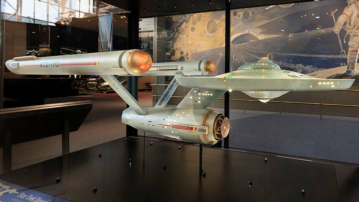 Smithsonian Channel will celebrate the 50th anniversary of Star Trek with a two-hour special that will take a look at the lasting influence the original Star Trek series has had on the world. BUILDING STAR TREK will premiere Sunday, September 4 at 8 p.m. ET/PT on Smithsonian Channel.
BUILDING STAR TREK will follow the conservation team from the Smithsonian’s National Air and Space Museum as they attempt to restore and conserve the original 11-foot, 250-pound model of the U.S.S. Enterprise from Smithsonian Channel will celebrate the 50th anniversary of Star Trek with a two-hour special that will take a look at the lasting influence the original Star Trek series has had on the world. BUILDING STAR TREK will premiere Sunday, September 4 at 8 p.m. ET/PT on Smithsonian Channel.
BUILDING STAR TREK will follow the conservation team from the Smithsonian’s National Air and Space Museum as they attempt to restore and conserve the original 11-foot, 250-pound model of the U.S.S. Enterprise from
