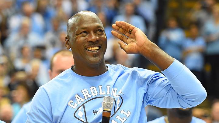 The UNC Tar Heels received a rare denim Air Jordan 12 colorway. The UNC Tar Heels received a rare denim Air Jordan 12 colorway.