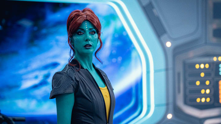 Milanka Brooks in Black Mirror season 7. Credit: Netflix