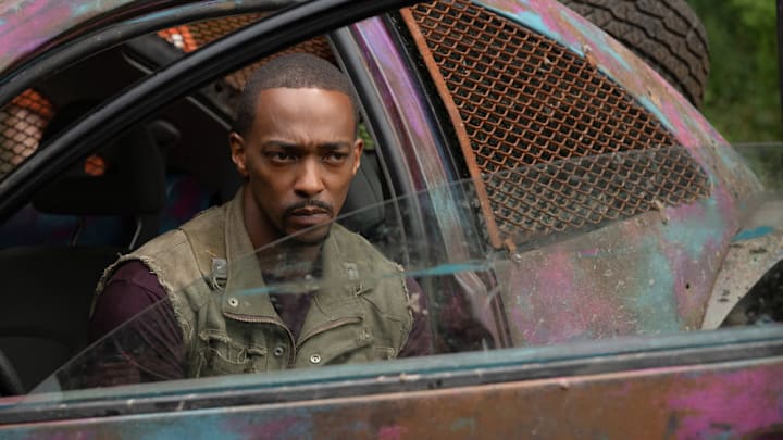 TWISTED METAL -- DOLF4C3 Episode 202 -- Pictured: Anthony Mackie as John Doe 