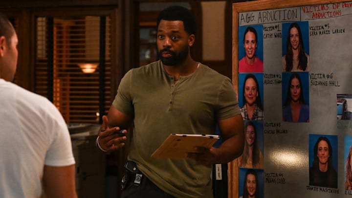 CHICAGO P.D. -- "The After" Episode 12003 -- Pictured: LaRoyce Hawkins as Officer Kevin Atwater -- (Photo by: Lori Allen/NBC)