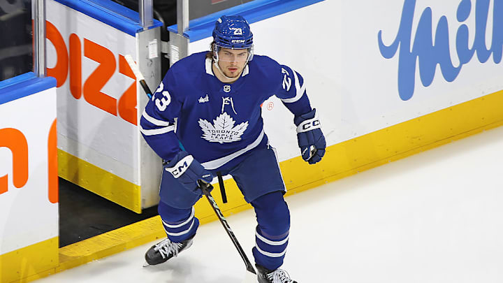 Matthew Knies continues to grow as one of the Leafs' best forwards. Matthew Knies continues to grow as one of the Leafs' best forwards.