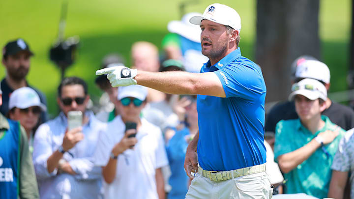 Bryson DeChambeau is off to a slow start at LIV Golf Mexico City. 