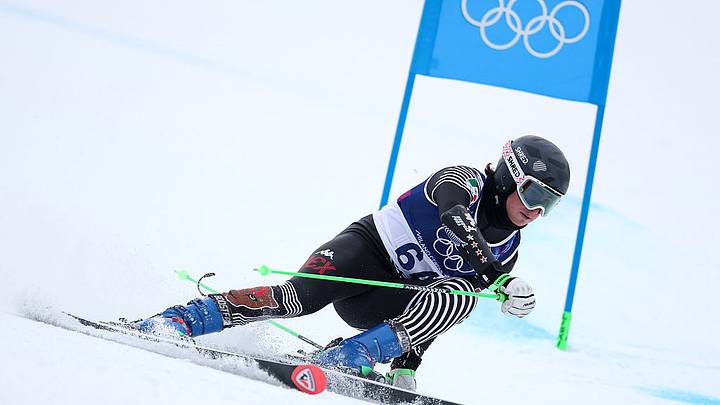 Lasse Gaxiola en su participación en Milano-Cortina. Lasse Gaxiola en su participación en Milano-Cortina.