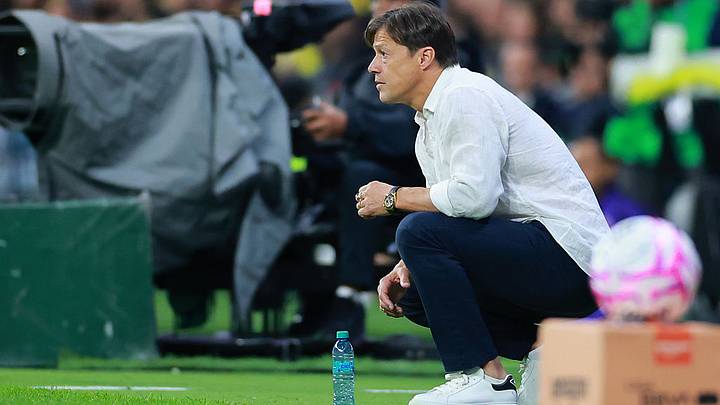 Matías Almeyda, director técnico de Monterrey, durante el partido de la Jornada 11 del Torneo Apertura 2026 frente al América en el Estadio Banorte Matías Almeyda, director técnico de Monterrey, durante el partido de la Jornada 11 del Torneo Apertura 2026 frente al América en el Estadio Banorte