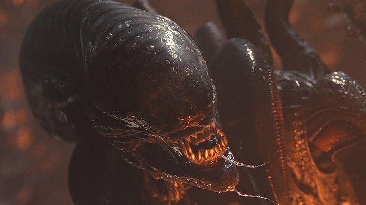 Xenomorph in 20th Century Studios' ALIEN: ROMULUS. 
