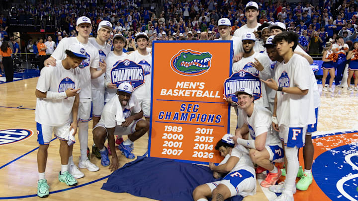 The Florida Gators on Saturday clinched at least a share of its first SEC regular-season title.