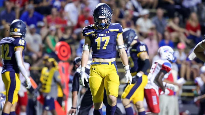 Highland Park Scots in a game against Cherry Creek in 2024.