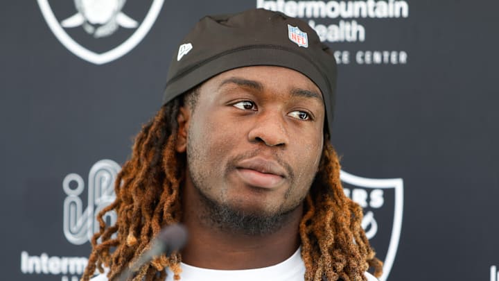 Las Vegas Raiders RB Ashton Jeanty