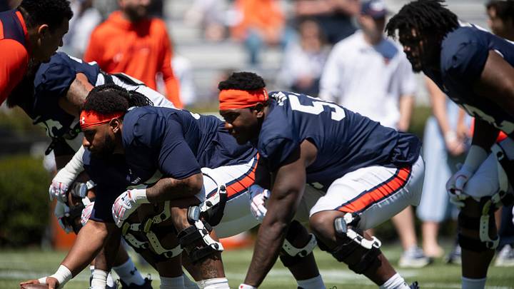Auburn football will rely on its offensive line to determine how good the offense can be in 2026.
