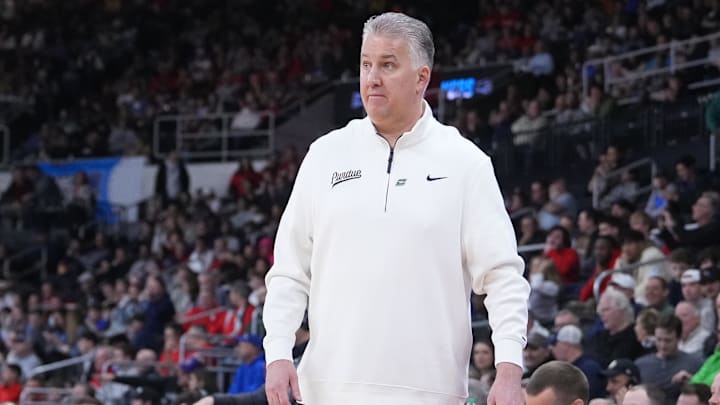 Purdue Boilermakers head coach Matt Painter during a game