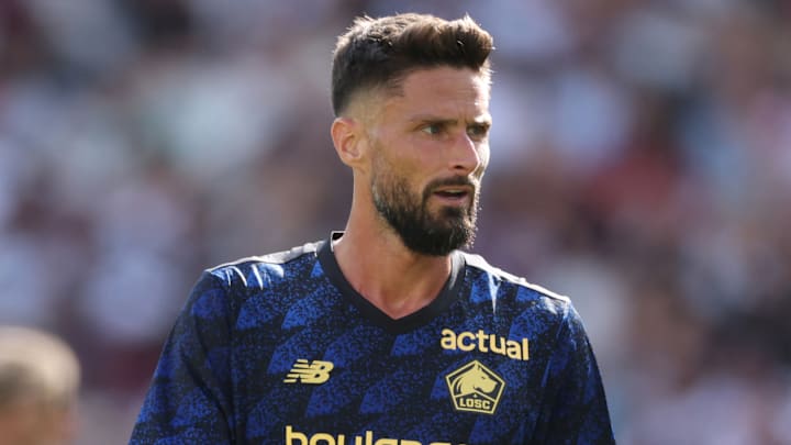 Olivier Giroud et le LOSC vont disputer la Ligue Europa cette saison