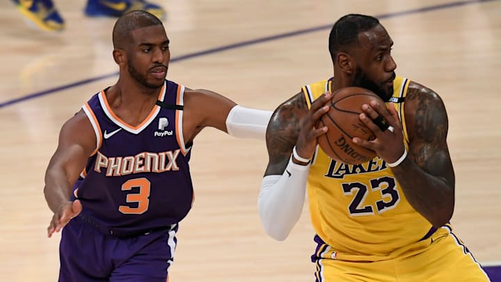 Lakers y Suns se enfrentarán el próximo 21 de diciembre