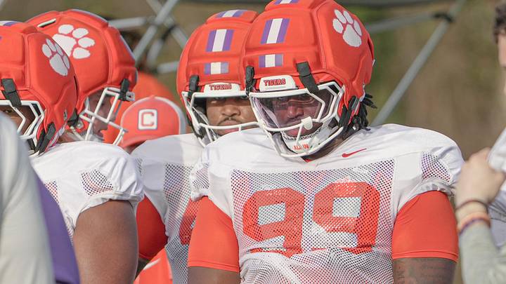 Clemson defensive lineman Markus Strong (99) is expected to compete for a starting role for the Tigers in 2026. Clemson defensive lineman Markus Strong (99) is expected to compete for a starting role for the Tigers in 2026.