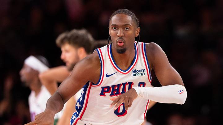 Philadelphia 76ers guard Tyrese Maxey is a great prop target on Sunday night. Philadelphia 76ers guard Tyrese Maxey is a great prop target on Sunday night.