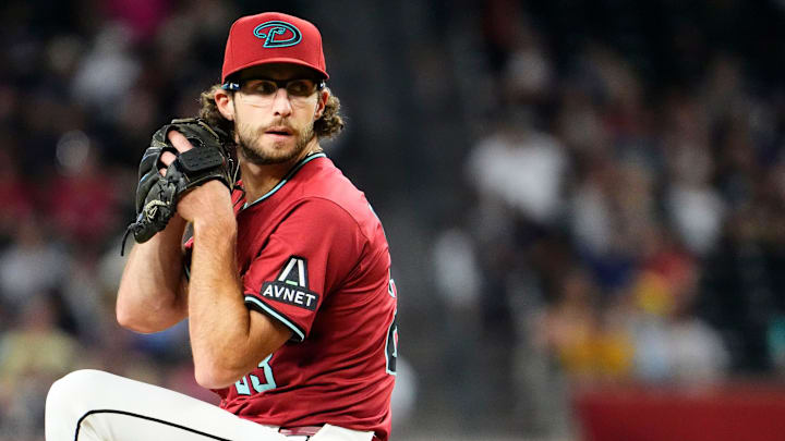 Arizona Diamondbacks starting pitcher Zac Gallen throws to the Pittsburgh Pirates in the second inning at Chase Field in Phoenix, on May 28, 2025. Arizona Diamondbacks starting pitcher Zac Gallen throws to the Pittsburgh Pirates in the second inning at Chase Field in Phoenix, on May 28, 2025.