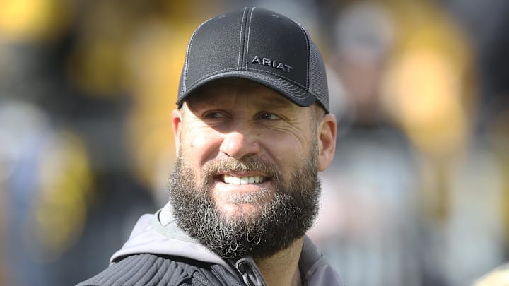 Former Pittsburgh Steelers quarterback Ben Roethlisberger attends a game.