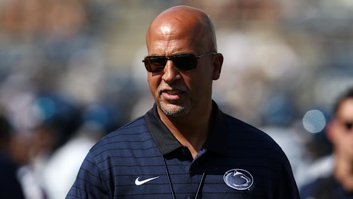 Penn State Nittany Lions head coach James Franklin Penn State Nittany Lions head coach James Franklin