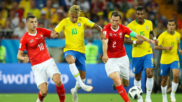 Brasil reencontra a Suíça, quatro anos depois do Mundial de 2018