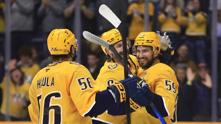 NHL: JAN 22 Senators at Predators