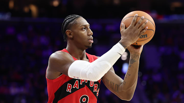 Toronto Raptors forward RJ Barrett.