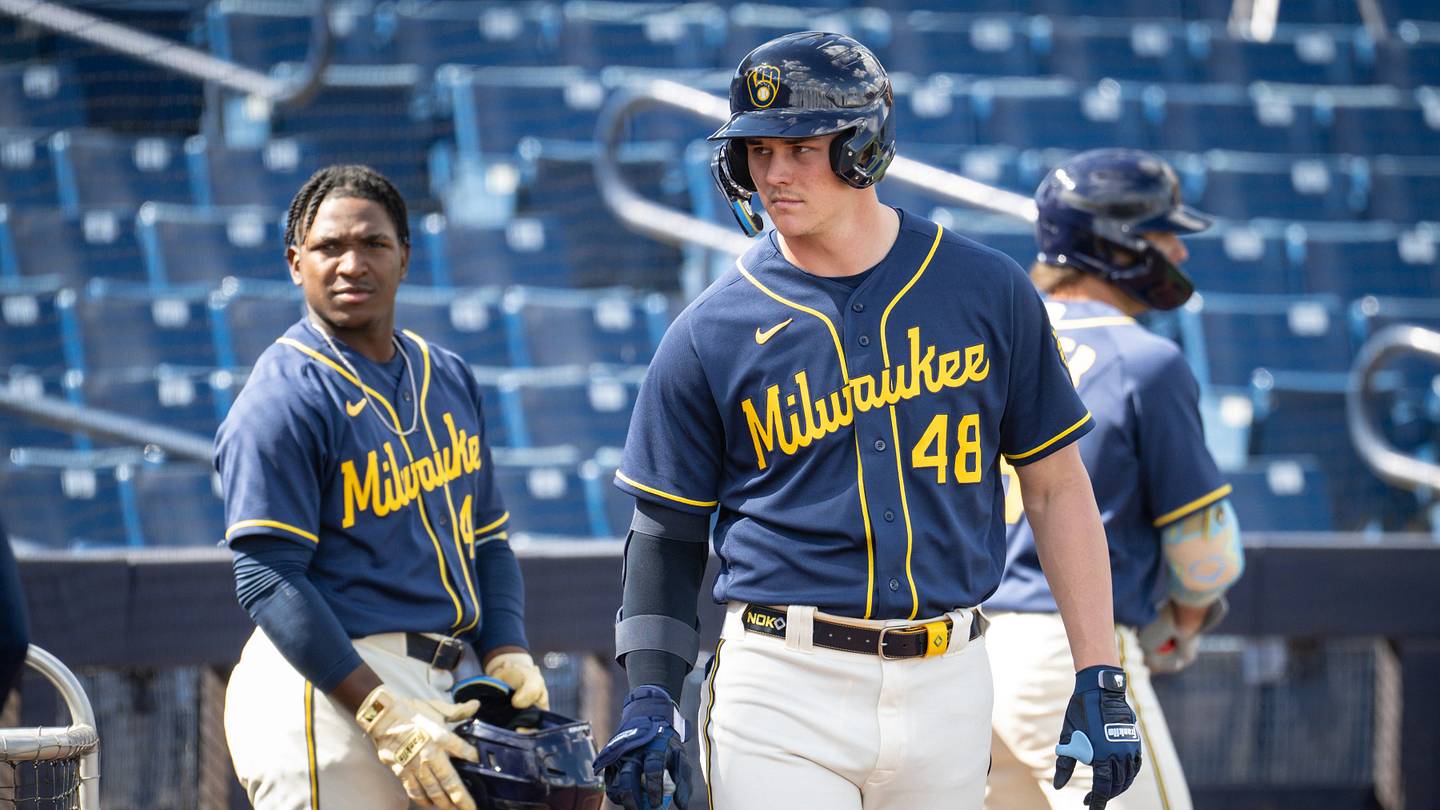 Milwaukee's top prospects are shattering Brewers records in the minor leagues
