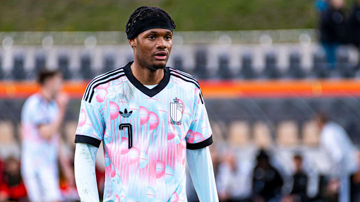 Julien Duranville bei der belgischen U21-Auswahl