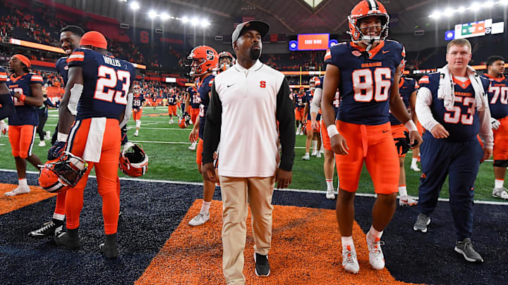 An analyst says Syracuse football boss Fran Brown is among his top 10 most-impressive coaching performances nationwide.