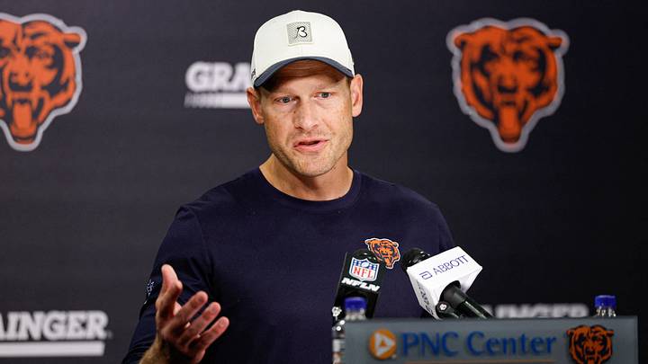 Chicago Bears head coach Ben Johnson Chicago Bears head coach Ben Johnson