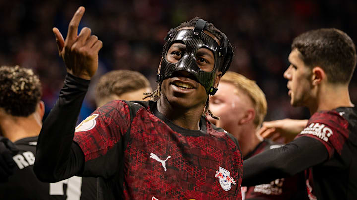 Yan Diomande has impressed for RB Leipzig this season.