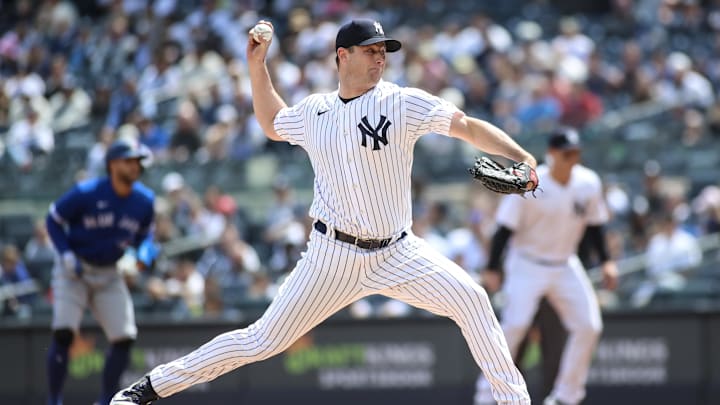 New York Yankees starting pitcher Gerrit Cole.