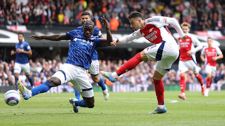 Gabriel Martinelli has scored 50 Arsenal goals