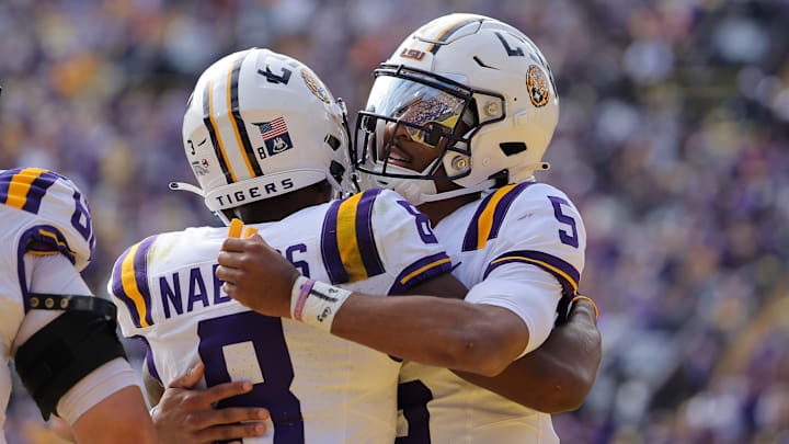 Jayden Daniels and Malik Nabers became one of the most dangerous duos in the college football this season.