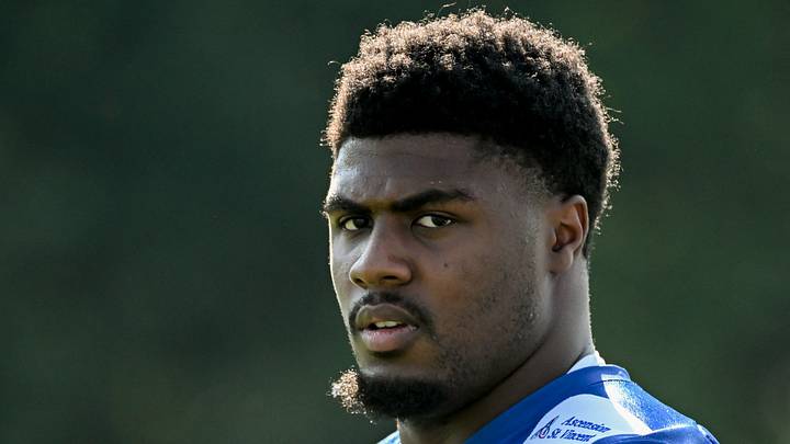 Indianapolis Colts linebacker CJ Allen (53) participates in a drill.