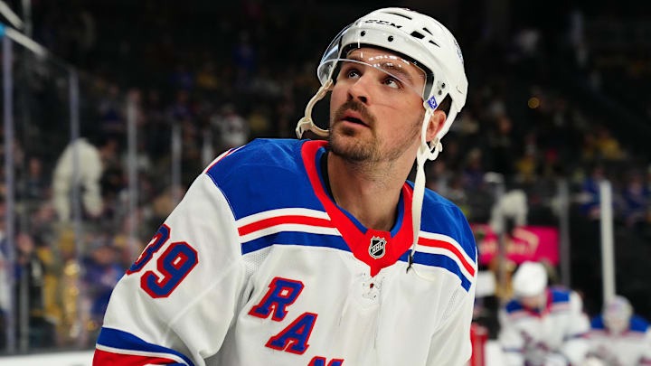 New York Rangers center Sam Carrick