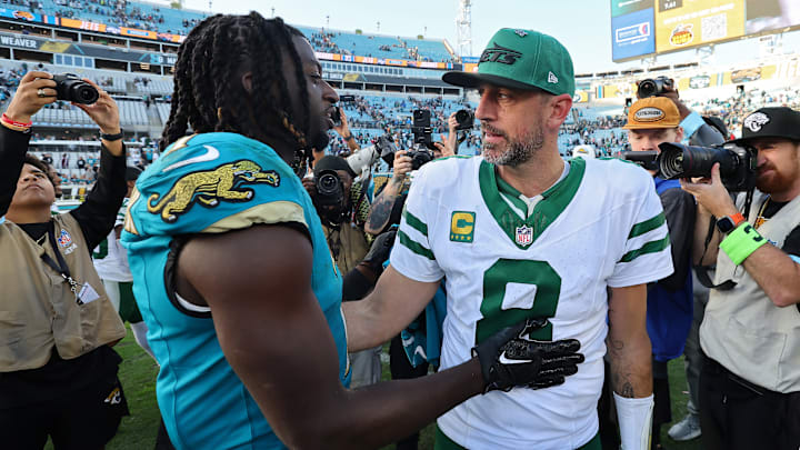 Aaron Rodgers, Brian Thomas Jr.