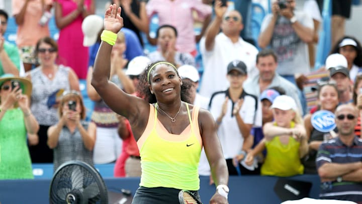 Serena Williams shot down rumors she was returning to tennis in a post to social media.
