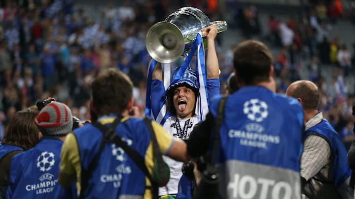 David Luiz ganhou a Champions League pelos Blues em 2012