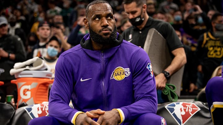 LeBron James y los Lakers viven un mal momento
