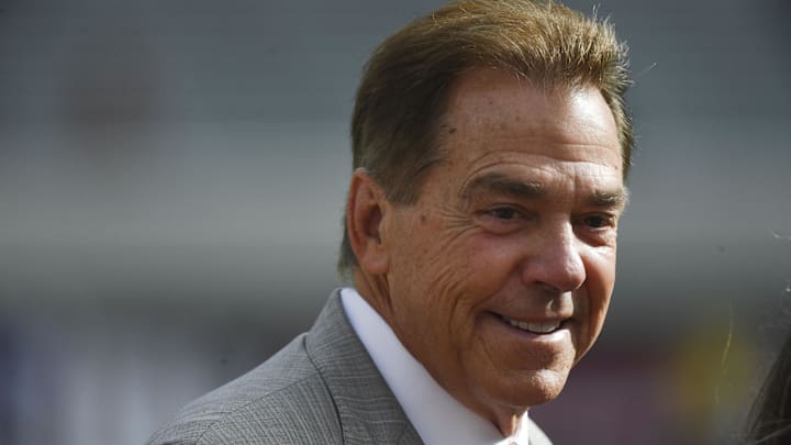 Alabama head coach Nick Saban