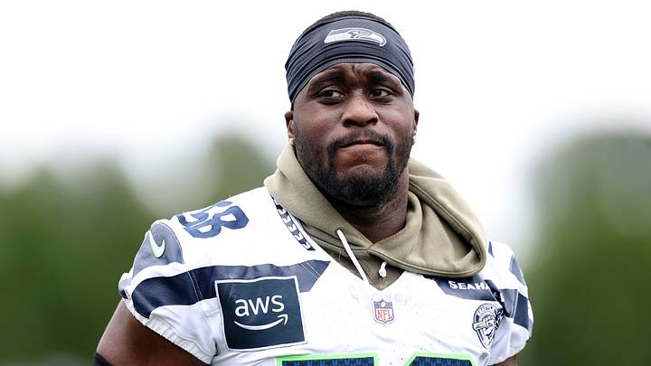 Seattle Seahawks linebacker Derick Hall