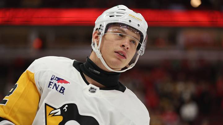 Pittsburgh Penguins right wing Rutger McGroarty Pittsburgh Penguins right wing Rutger McGroarty