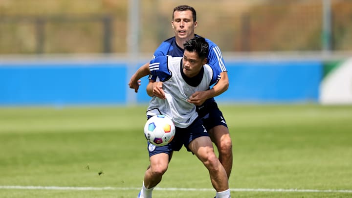 Soichiro Kozuki im Training mit Ron Schallenberg