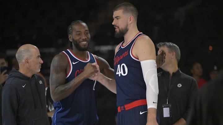 Kawhi Leonard, Ivica Zubac, LA Clippers