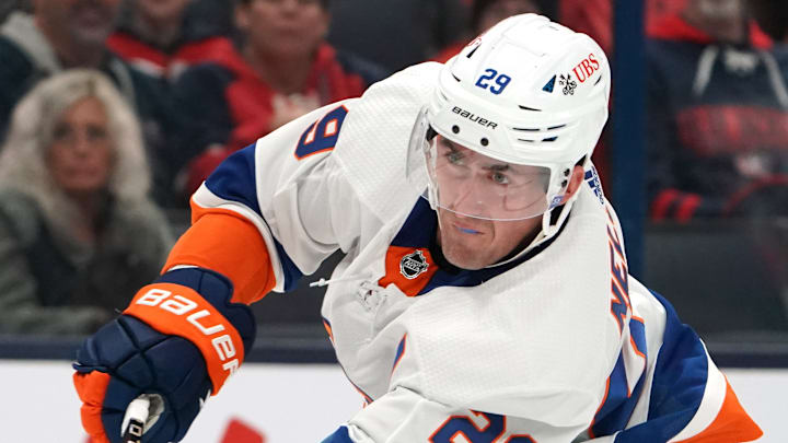 New York Islanders v Columbus Blue Jackets